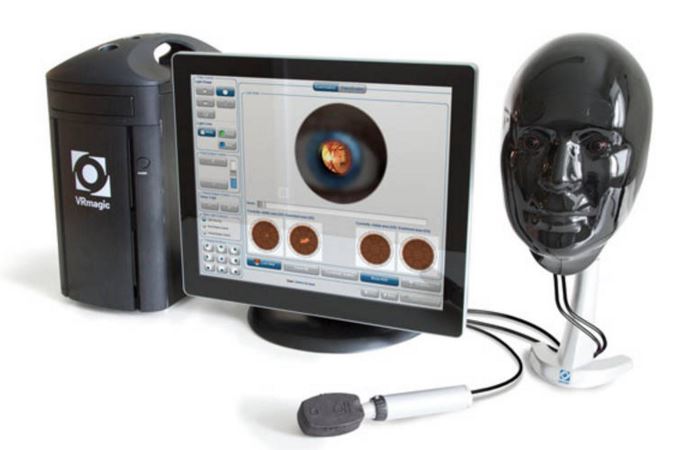 VR Magic ophthalmocopy